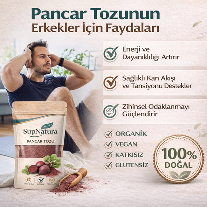 SupNatura - Organik Pancar Tozu