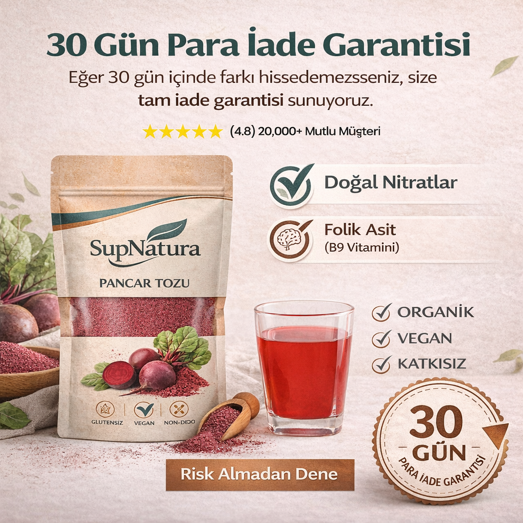 SupNatura - Organik Pancar Tozu
